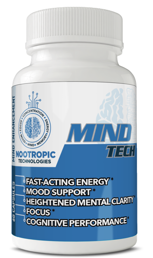 NooTropic MindTech Brain Booster - Mind Tech Brain Supplement - 60 Count - BEST OFFER - Limited Stock