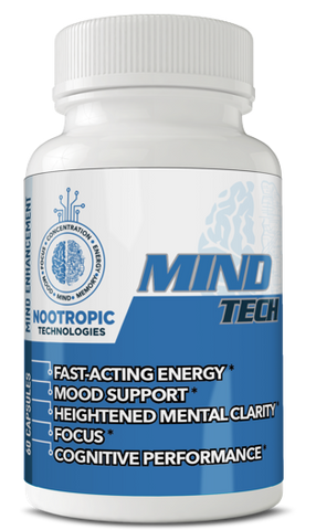 NooTropic MindTech Brain Booster - Mind Tech Brain Supplement - 60 Count - BEST OFFER - Limited Stock