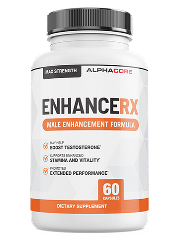 EnhanceRX Male Enhancement Formula Pills - Testosterone Support Male - Limited Stock